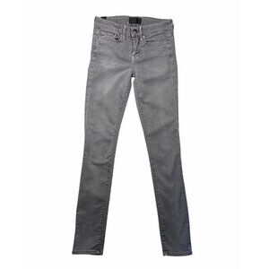 Vince Womens Skinny Jeans Grey Size 25 Stretch Low Rise Grunge Streetwearcore